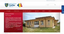 Desktop Screenshot of primaria-corbu.ro